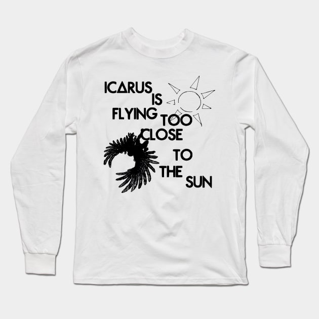 Icarus Long Sleeve T-Shirt by charliecam96